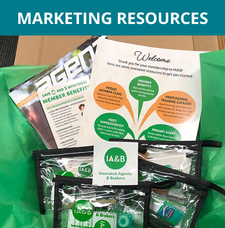 collection of ia&b marketing materials